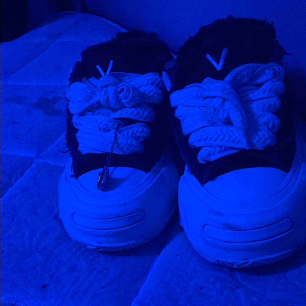 Stylish Black and White Sneakers